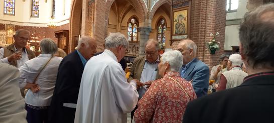 Viering 50 jaar priesterschap