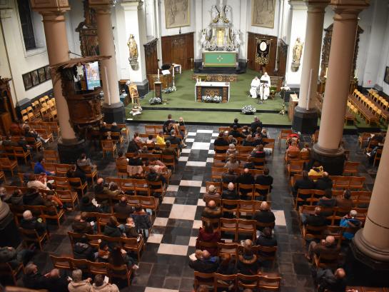 Maria Lichtmis en viering voor de Sint-Elooigilde in Grembergen