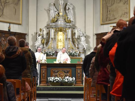 Maria Lichtmis en viering voor de Sint-Elooigilde in Grembergen