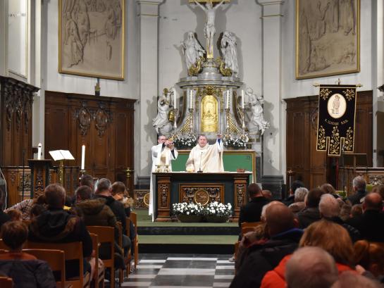 Maria Lichtmis en viering voor de Sint-Elooigilde in Grembergen