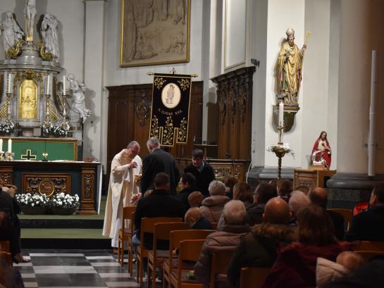 Maria Lichtmis en viering voor de Sint-Elooigilde in Grembergen