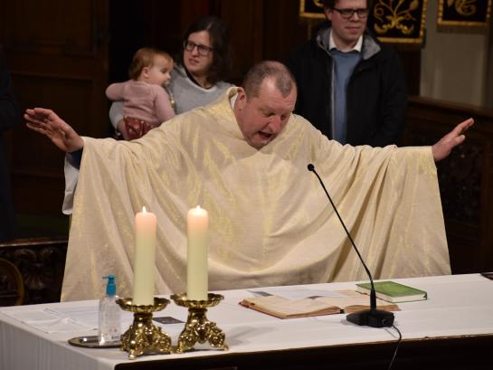 Maria Lichtmis en viering voor de Sint-Elooigilde in Grembergen