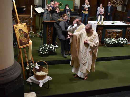 Maria Lichtmis en viering voor de Sint-Elooigilde in Grembergen