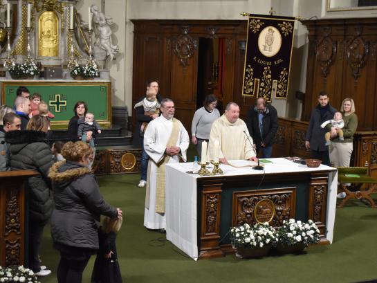 Maria Lichtmis en viering voor de Sint-Elooigilde in Grembergen