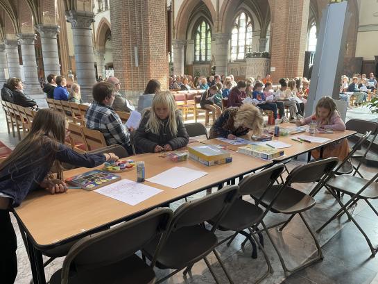 Kinderhoek in onze kerk