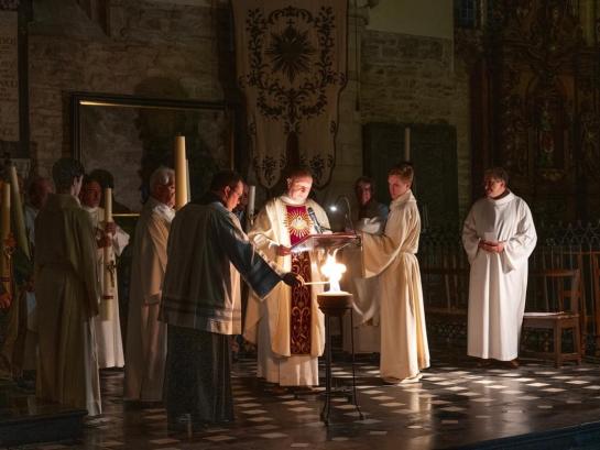 Paaswake op Stille Zaterdag  O.-L.-Vrouwekerk 